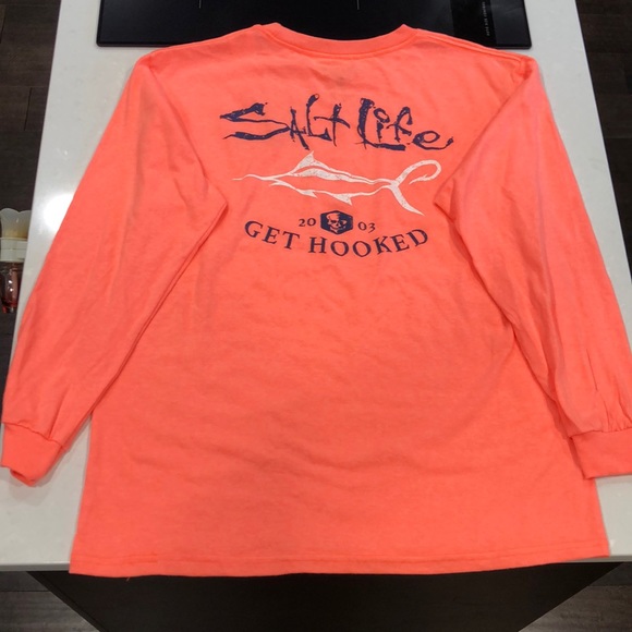 Salt Life Shirts & Tops Salt Life Live Salty Long Sleeve Shirt